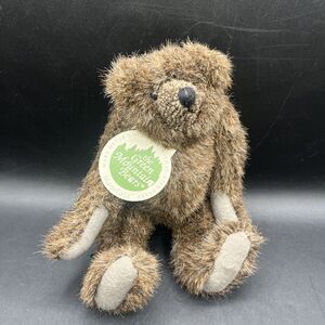Vintage 1993 Green Mountain Bear Mary Meyer Brown Mansfield Plush w/ Tag 6.5"